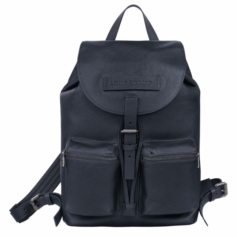 Black Longchamp Longchamp 3D M Men's Backpack